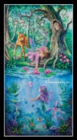 Fairy tale - Fairy and Mermaid